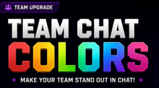 TEAM CHAT COLORS